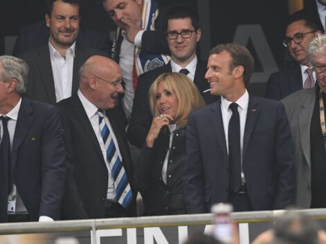PHOTOS – Emmanuel et Brigitte Macron, morts de rire et heureux pour la finale du Top 14