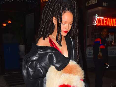 Rihanna, ultrasexy en robe rouge