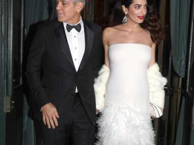 George et Amal Clooney en route pour les César