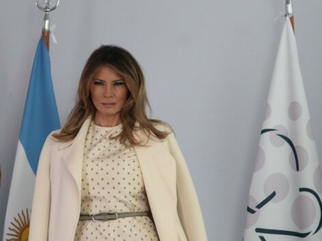 PHOTOS - Melania Trump, très agacée par la complicité entre Donald Trump et la Première dame argentine