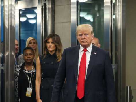 Melania Trump s'affiche digne et chic aux côtés de son mari Donald Trump