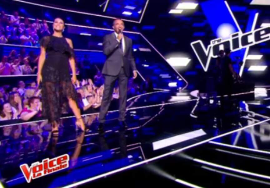 La robe de Karine Ferri sur la finale de The Voice ne ...