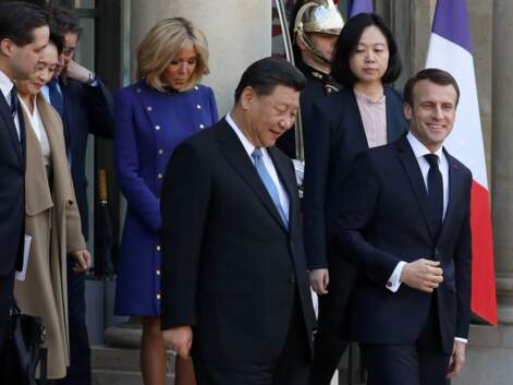 PHOTOS - Brigitte Macron aux couleurs de l’Europe : la première dame engagée