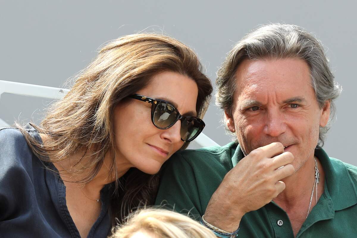 Anne Claire Coudray Et Son Mari PHOTOS - Roland Garros 2019 - Anne-Claire Coudray : moment tendre et  complice avec son mari Nicolas - Gala