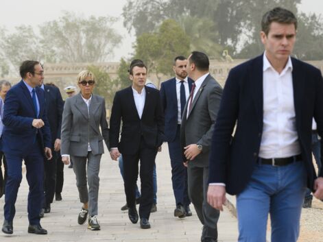 PHOTOS - Ce look de Brigitte Macron qui surprend la presse anglaise