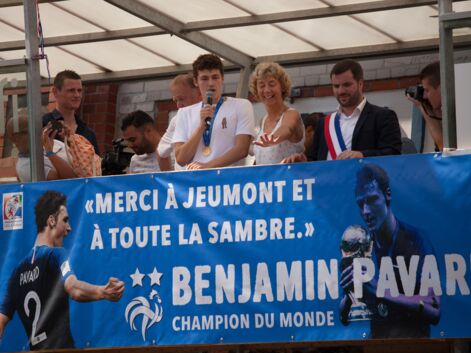 PHOTOS - Benjamin Pavard de retour à Jeumont