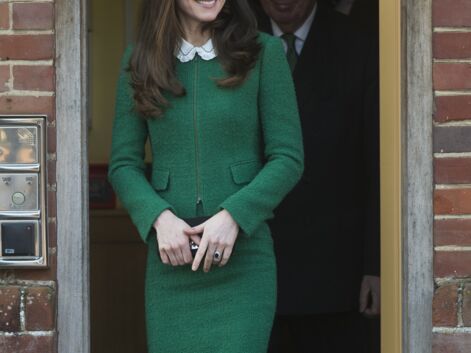 Kate Middleton en vert sapin