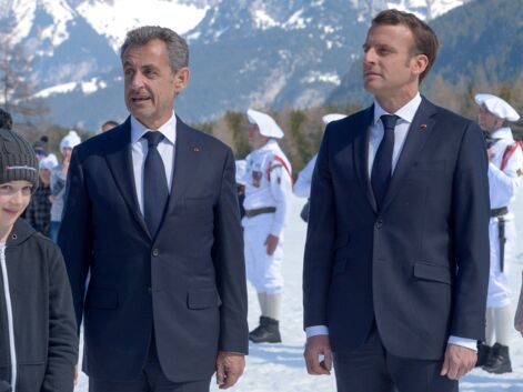PHOTOS - Nicolas Sarkozy a écouté sa femme Carla Bruni : face à Emmanuel Macron, il porte une barbe de 3 jours