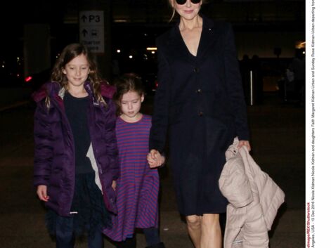 Nicole Kidman et ses deux filles, Faith et Sunday