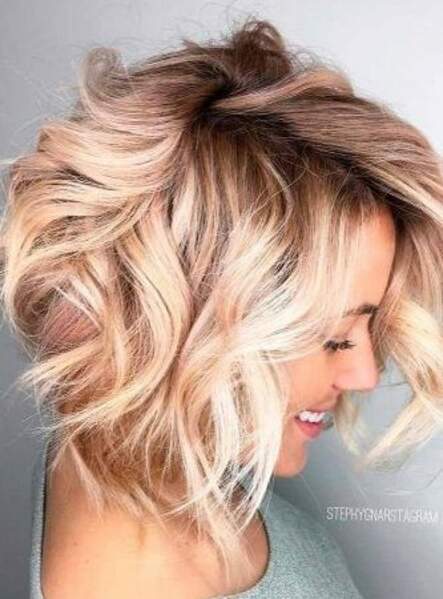 Coupe De Cheveux Les Tendances Coiffures Cheveux Boucles 2018 Gala