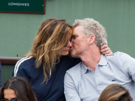 Denis Brogniart et son épouse, Cyrille Eldin et sa compagne : les bons baisers de Roland Garros