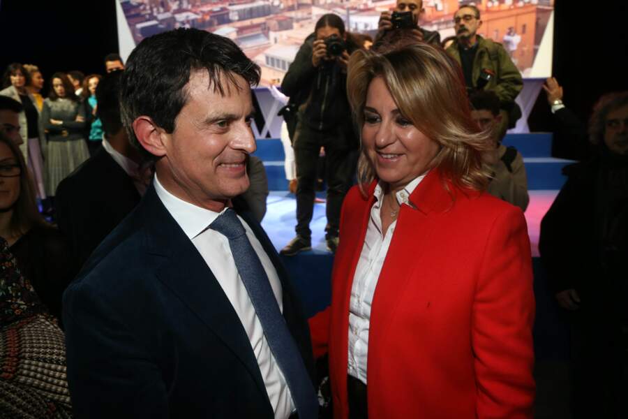 Manuel Valls sa nouvelle compagne Susana Gallardo, sa première