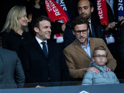 PHOTOS - Emmanuel Macron en famille au Stade de France