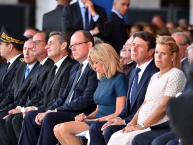 PHOTOS – Laura Tenoudji, enceinte, soutient Christian Estrosi lors de l'hommage aux victimes de l'attentat de Nice