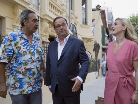 PHOTOS – François Hollande et Julie Gayet, en amoureux pour le concert d’Alain Souchon