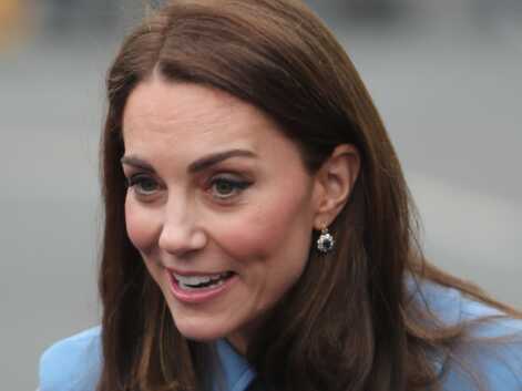 PHOTOS - Kate Middleton sublime en manteau bleu : découvrez à quelle célèbre nounou la compare la presse anglaise
