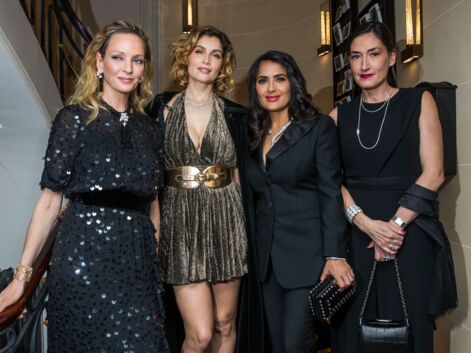 PHOTOS - Uma Thurman, Laetitia Casta, Catherine Deneuve chics et élégantes lors de la soirée Boucheron