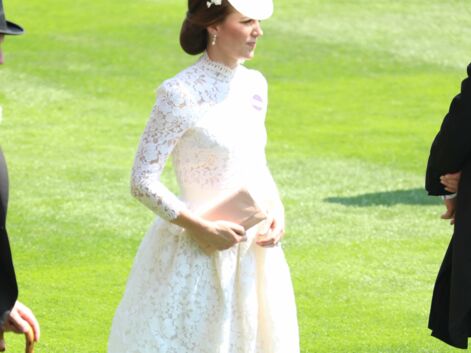 PHOTOS – Kate Middleton ose la robe blanche transparente