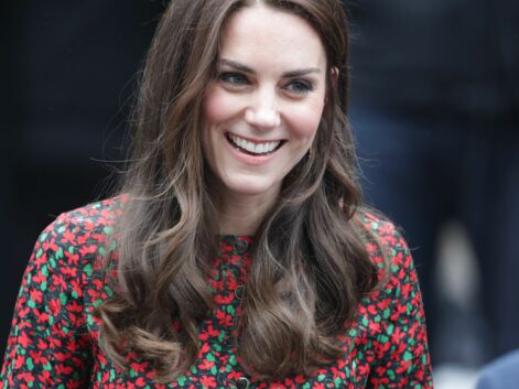 Kate Middleton en robe à fleurs
