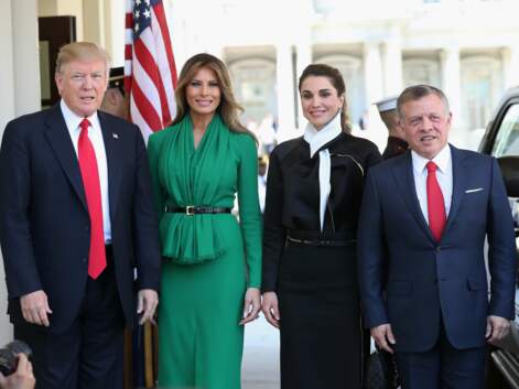 Looks - Rencontre stylée entre Melania Trump et Rania de Jordanie à la Maison Blanche