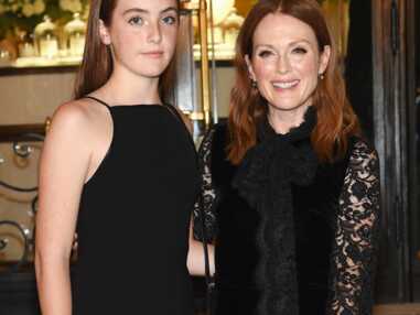 Julianne Moore et sa fille Liv chez Ralph Lauren