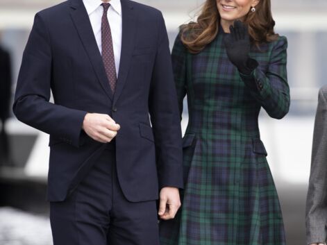 Kate Middleton adopte le manteau tartan, clin d'oeil à l'Ecosse