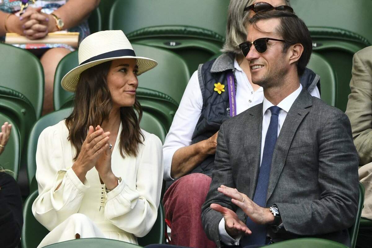 Pippa Middleton Et James Matthews Très Amoureux à Wimbledon Gala