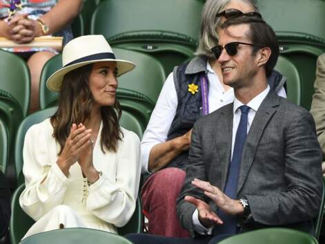 Pippa Middleton et James Matthews très amoureux à Wimbledon