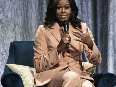 Michelle Obama ose une manucure... vert flashy !