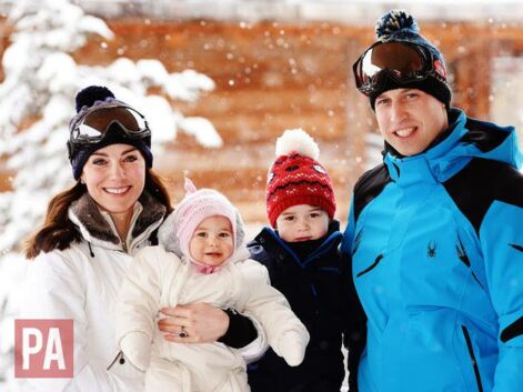 Kate Middleton et le prince William découvrent les sports d'hiver en France