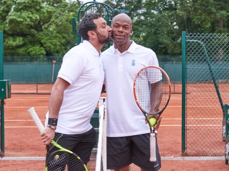 Cyril Hanouna et Cyrille Eldin au trophée des personnalités de Roland Garros