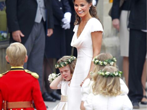 PHOTOS - Pour son mariage, Pippa Middleton porte les mêmes boucles d'oreilles qu'à celui de Kate et William