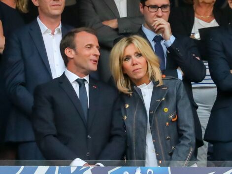 PHOTOS – Brigitte et Emmanuel Macron ont assisté à la Coupe de France