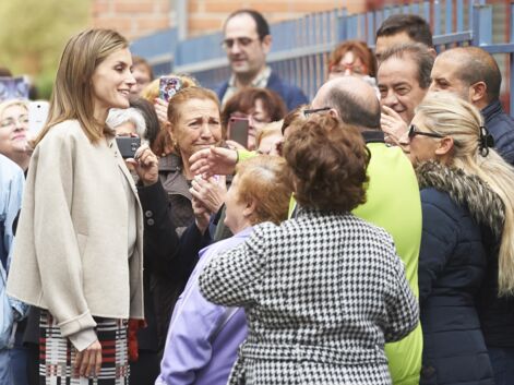 Letizia d'Espagne s'offre un bain de foule à Madrid