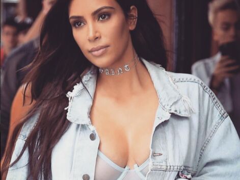 PHOTOS – Kim Kardashian fière de sa silhouette amincie,  elle n’hésite pas à en montrer toujours plus