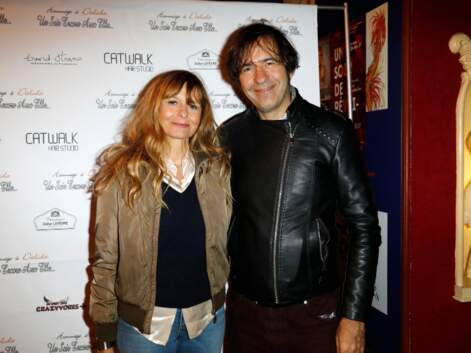 Thierry Samitier et Marina Pastor à l'avant-première du spectacle "Hommage à Dalida. Un Soir Encore Avec Elle"
