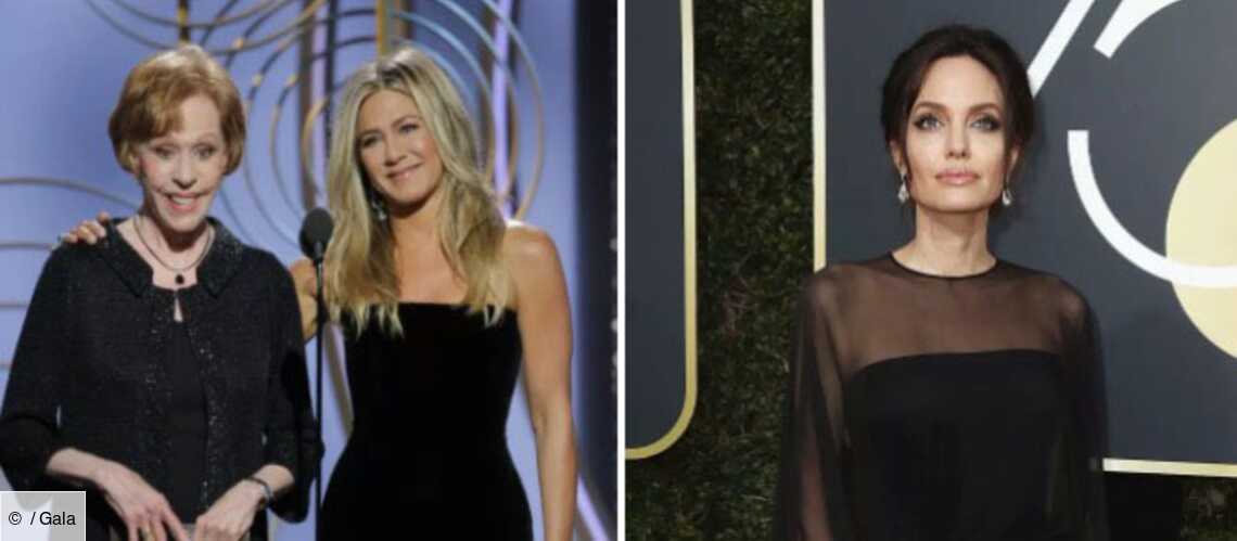 Angelina Jolie Et Jennifer Aniston Bien Que Toutes Les Deux Separees De Brad Pitt Elles N Ont Toujours Pas Enterre La Hache De Guerre Gala