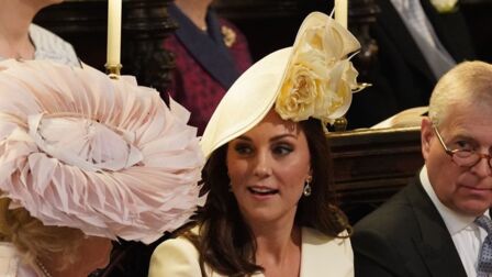 PHOTOS \u2013 Mariage de Meghan et Harry la tenue de Kate Middleton qui dérange