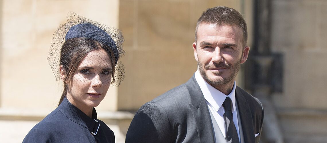 apres victoria beckham le faux pas de son mari david au mariage de meghan et harry