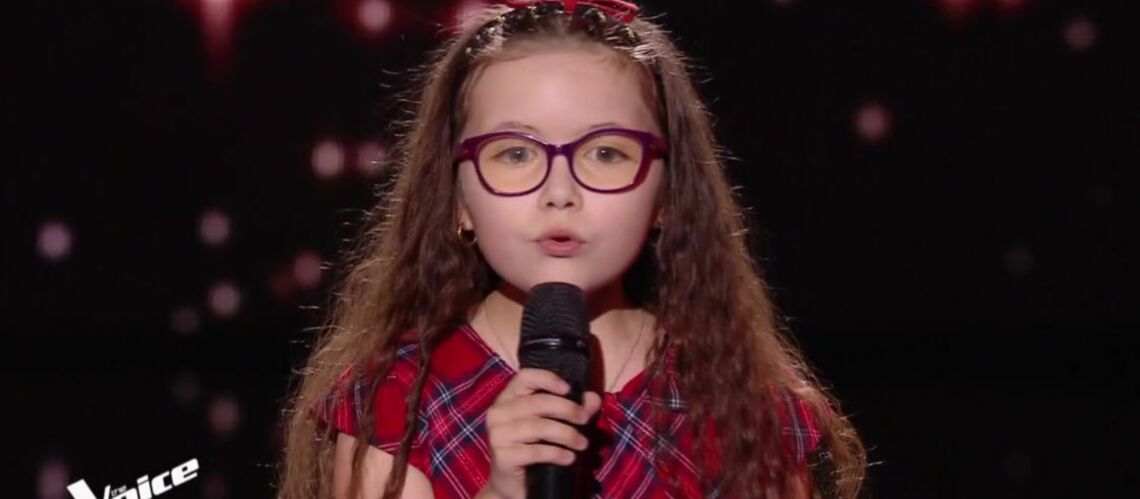 The Voice Kids : Emma, qui souffre d'une maladie des yeux ...