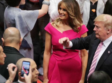 PHOTOS - Melania Trump copie à nouveau les tenues de Meghan Markle