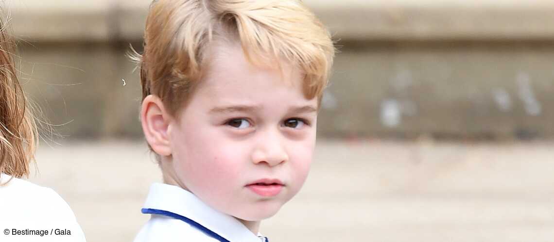 Le prince George ne résiste pas aux facéties d'un membre ...