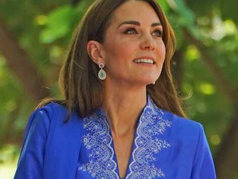 PHOTOS - Kate Middleton et se boucles d'oreilles fétiches au Pakistan