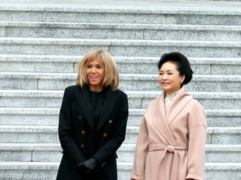 PHOTOS - Toutes les tenues de Brigitte Macron en Chine en novembre 2019