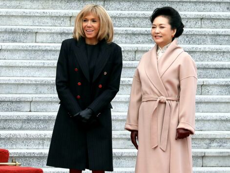 PHOTOS - Toutes les tenues de Brigitte Macron en Chine en novembre 2019