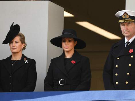 PHOTOS - Pour le Jour du souvenir, Meghan Markle bien loin de Kate Middleton