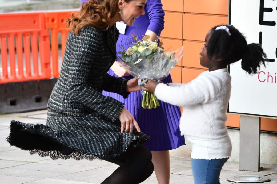 Photos Kate Middleton En Ensemble En Tweed Et Jupe Courte Gala