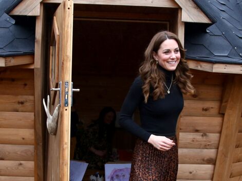 Photos : Kate Middleton, Pauline Ducruet, Letizia d'Espagne.. les reines du gotha craquent pour l'imprimé léopard
