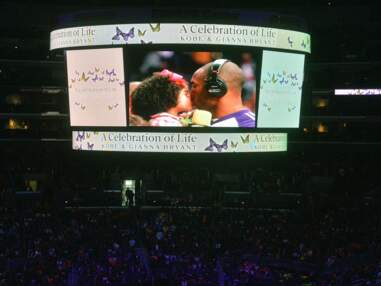 Le mémorial de Kobe Bryant au Staples Center de Los Angeles