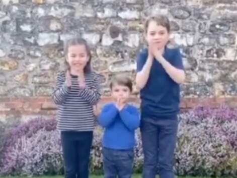 PHOTOS - Kate Middleton et William habillent leurs enfants comme eux